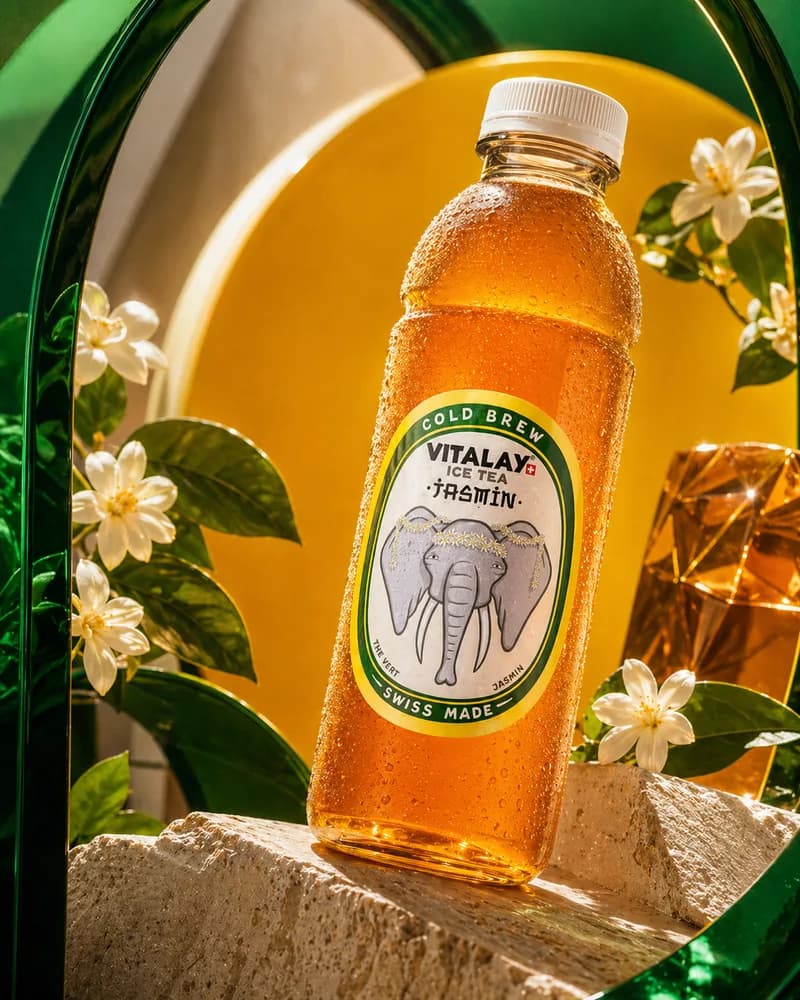Thé froid Jasmin — thé froid suisse artisanal Vitalay