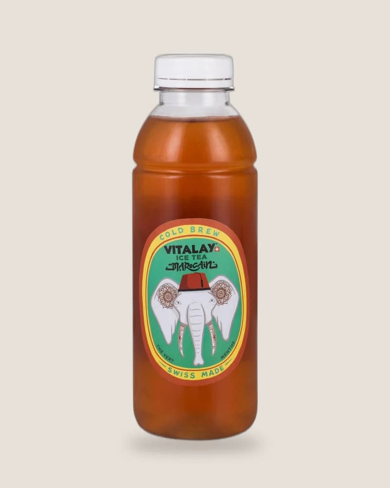 Moroccan iced tea