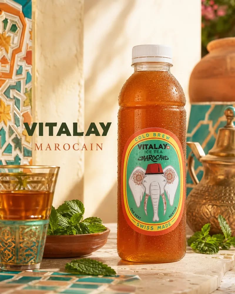Thé froid Marocain — thé froid suisse artisanal Vitalay